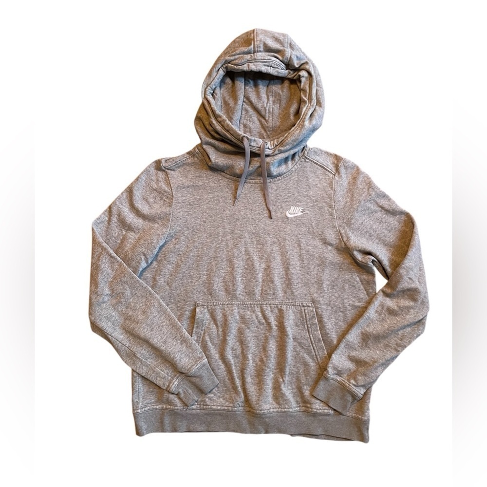 Nike Grey Pullover Hooded Sweatshirt